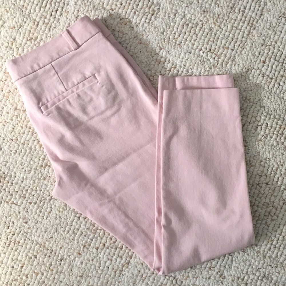 Banana Republic Blush Sloan Skinny Ankle Pants